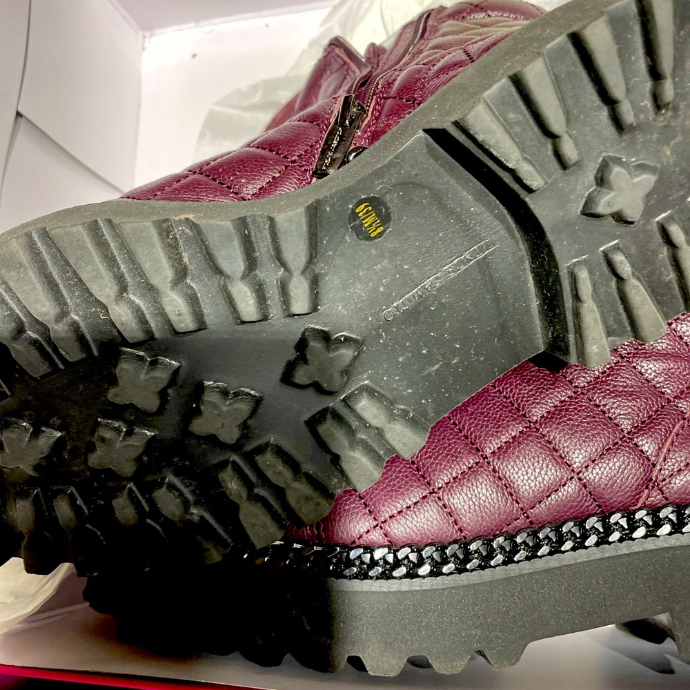 🔥Genuine Leather Moto Boots - Picture 5 of 6